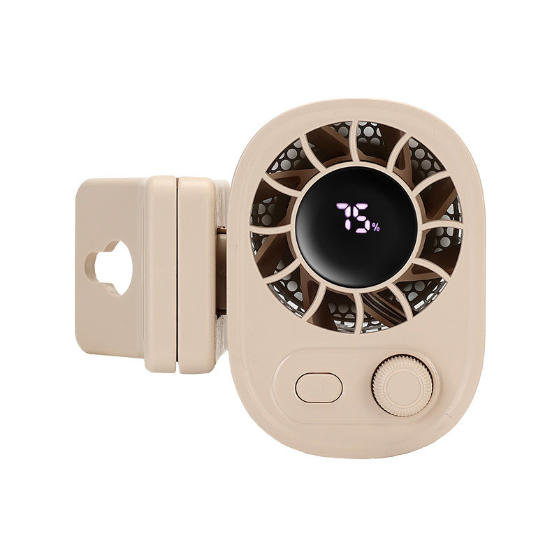 NESLEMY Car Clip On Fan with LED Display