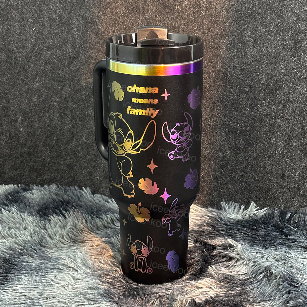 40oz Stitch Stainless Steel Vacuum Insulated Tumbler