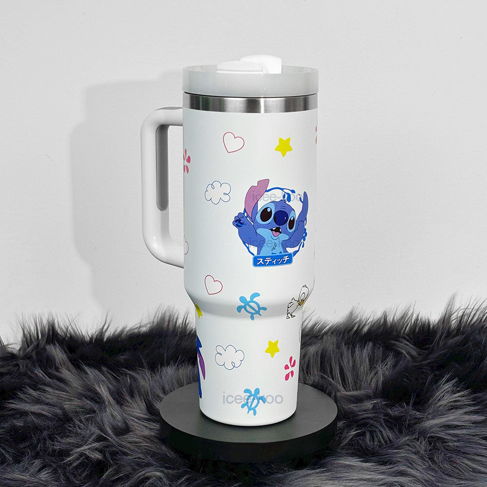 40oz Stitch Stainless Steel Vacuum Insulated Tumbler