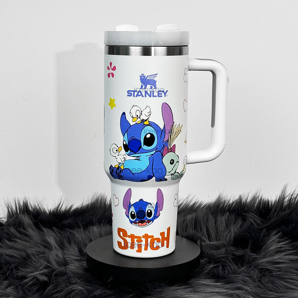 40oz Stitch Stainless Steel Vacuum Insulated Tumbler
