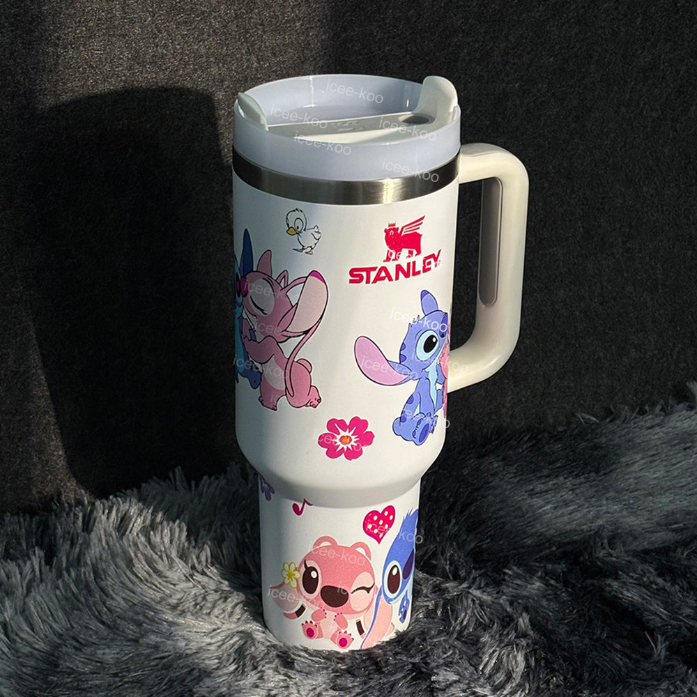 40oz Stitch Stainless Steel Vacuum Insulated Tumbler
