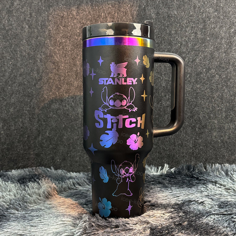 40oz Stitch Stainless Steel Vacuum Insulated Tumbler